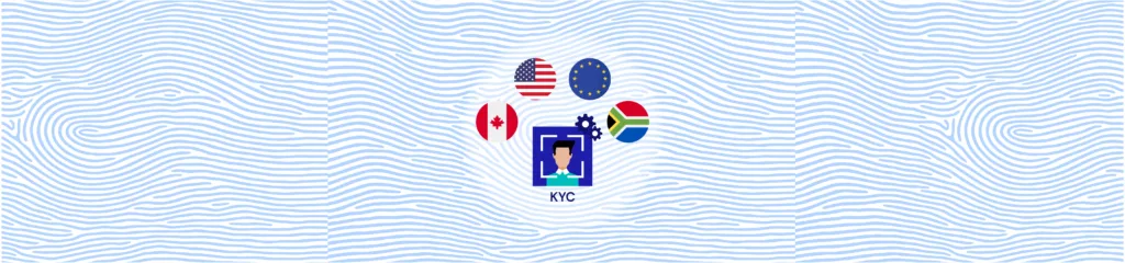 KYC compliance process by region-US, Canada, Europe, MEA