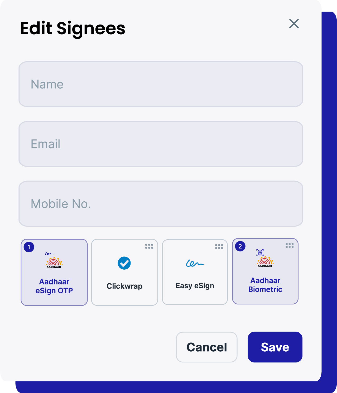 left text right image